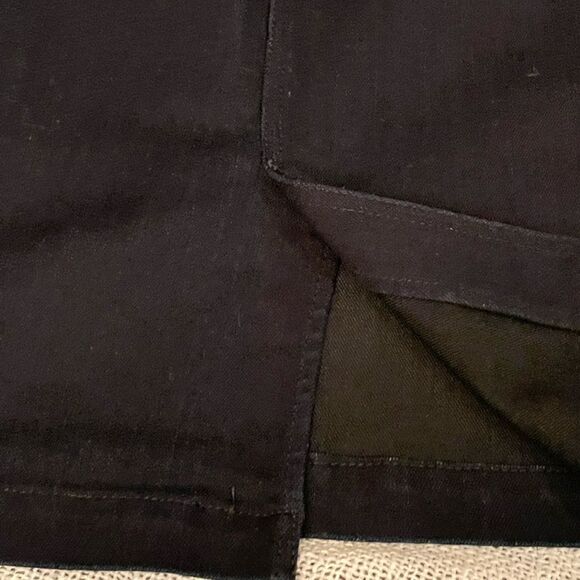 Lauren Ralph Lauren dark denim skirt condition size 12 cotton polyester western - Picture 15 of 15